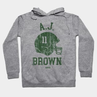 A.J. Brown Philadelphia Helmet Font Hoodie